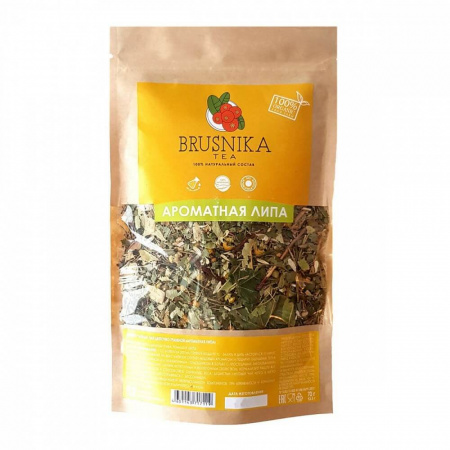 Чай цветочный Brusnika Tea "Ароматная липа", 70 гр