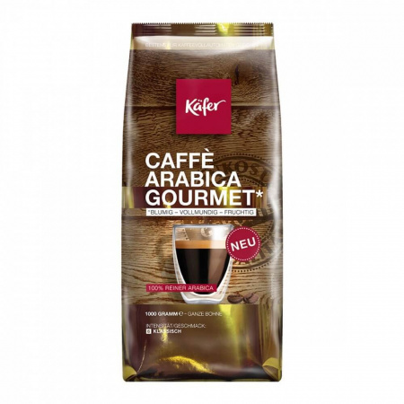 Кофе Käfer "Caffè Arabica Gourmet", в зернах, 1000 гр