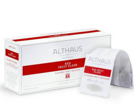 Чай фруктовый для чайника Red Fruit Flash (Ред Фрут Флаш), 20 пак., Grand Packs, Althaus