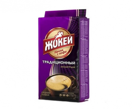 КОФЕ МОЛОТЫЙ ТРАДИЦИОННЫЙ, 100 Г, ЖОКЕЙ