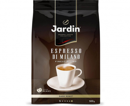 Кофе в зернах Espresso Stile Di Milano, 500 г, Jardin