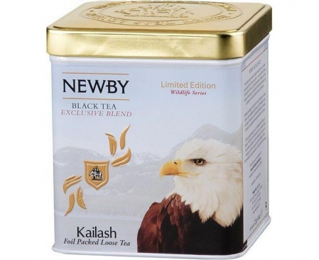 Чай черный КАЙЛАШ WILD LIFE, ж/б 125 г, Newby