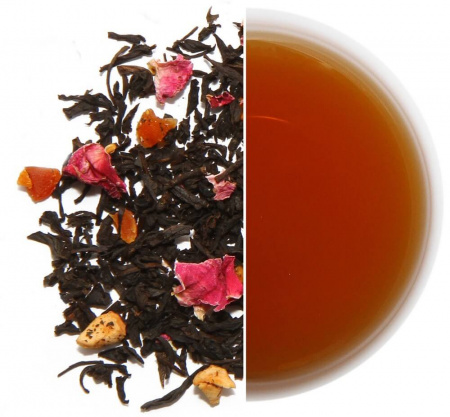 Чай Tea.Love "Mango & Maracuya Mix", чёрный листовой c добавками, 75 гр