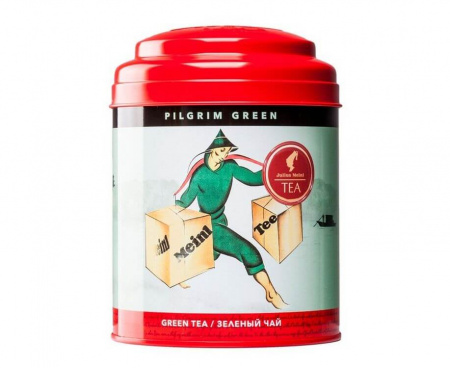 Чай зеленый Pilgrim Green / Пилигрим, листовой, банка 100 г, Julius Meinl