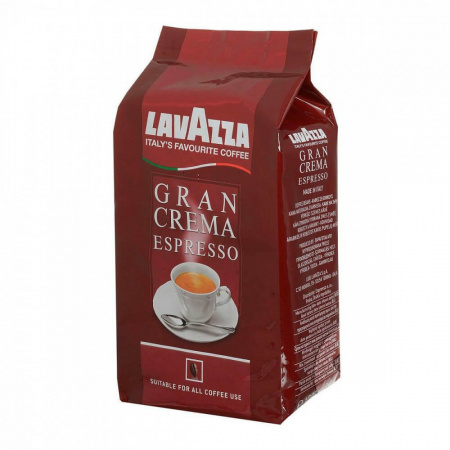 Кофе Lavazza "Gran Crema Espresso", в зернах, 1000 гр