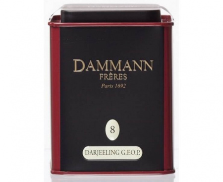 Чай черный №8 Дарджилинг GFOP, жестяная банка 100 г, Dammann