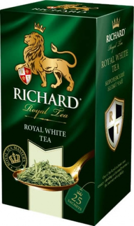 Чай Richard "Royal White Tea", белый, 25 пакетиков