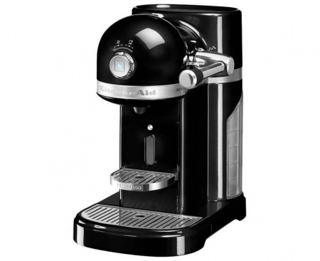 Кофеварка капсульная Artisan Nespresso и Aeroccino, черная, 5KES0504EOB, KitchenAid