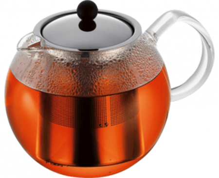 Чайник заварочный с прессом Assam 1.5 л, хром, Bodum