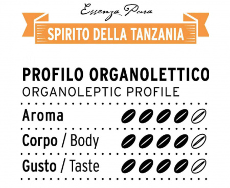 Кофе в капсулах L`espresso Spirito Della Tanzania, 50 капсул (для Nespresso), Diemme