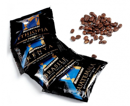 Кофе в чалдах Decaffeinato (без кофеина), 72 шт., 0.8 кг, Hausbrandt