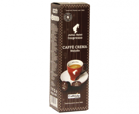Кофе в капсулах Crema Melody Caffitaly System, 10 шт. по 8,5 г, Julius Meinl
