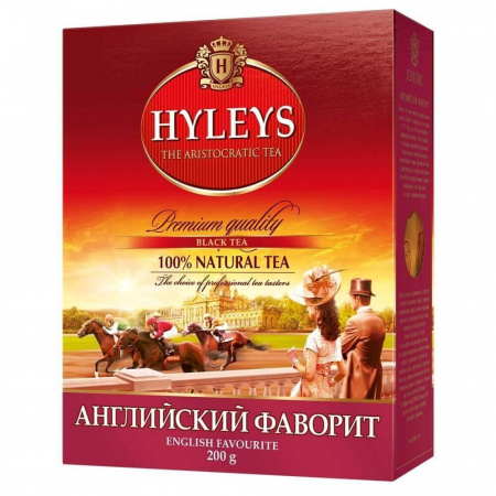 Чай Hyleys "Английский фаворит", черный среднелистовой, 200 гр