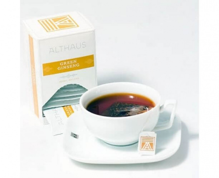 Чай травяной Green Ginseng (Зеленый Женьшень), 20 пак., Althaus