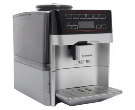 Автоматическая кофемашина эспрессо TES60321RW, серебристая, пластик, Bosch