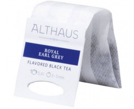 Чай черный для чайника Royal Earl Grey (Роял Эрл Грей), 20 пак., Grand Packs, Althaus