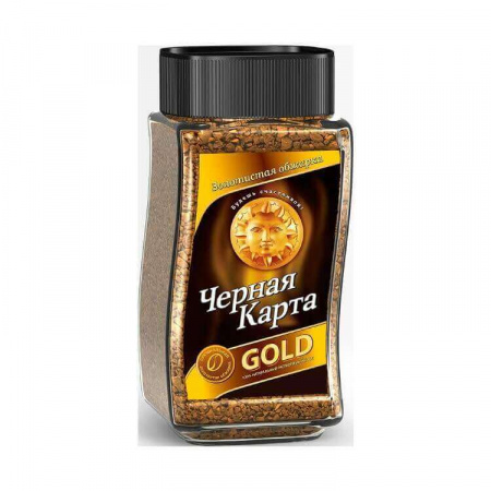 Кофе Черная Карта, "Gold", растворимый, 47.5 гр