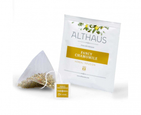 Чай травяной Fancy Chamomile (Благородная Ромашка), 15 пирамидок, Pyra-Pack, Althaus