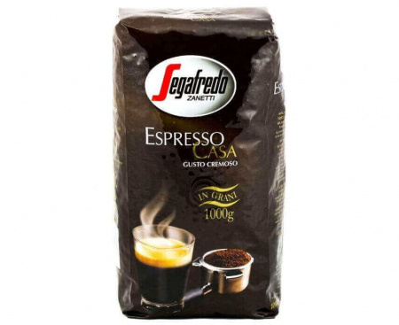 Кофе в зернах Espresso Casa, 1 кг, Segafredo