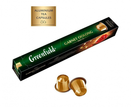 Капсулы для кофемашин Greenfield Garnet Oolong, 10 шт.