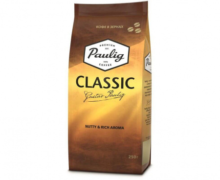 Кофе в зернах Paulig Classic, 250 г, Paulig