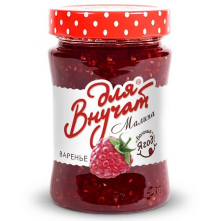 Варенье Для Внучат "Малиновое", 340 гр