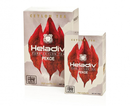 Чай листовой черный PEKOE (OD), 250 г, Heladiv
