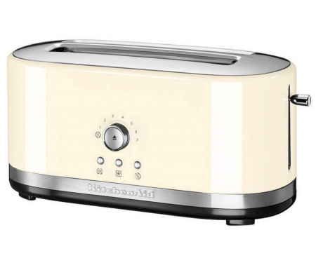 Тостер Artisan на 2 хлебца, удлиненные слоты, кремовый, 5KMT4116EAC, KitchenAid