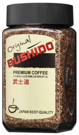 Кофе Bushido "Original", растворимый, 100 гр