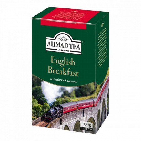 Чай Ahmad "English Breakfast", черный листовой, 100 гр
