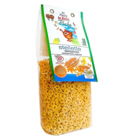 Звездочки Pasta la Bella Baby "Суповая засыпка", 400 гр