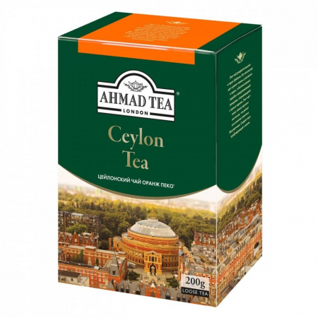 Чай Ahmad "Ceylon Tea", черный листовой, 200 гр