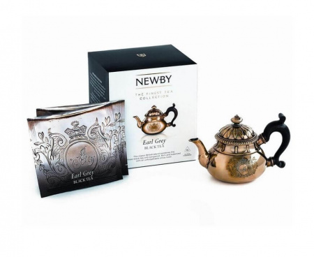 Чай черный с бергамотом Earl Grey, 15 пирамидок, Newby