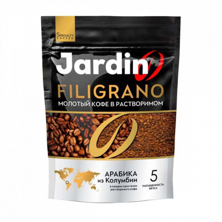 Кофе Jardin "Filigrano", молотый в растворимом, 75 гр