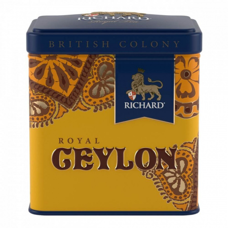 Чай Richard "Ceylon Royal British Colony", черный, листовой,  50 гр