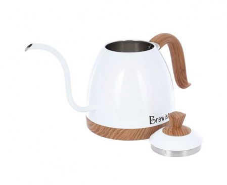 Чайник электрический Artisan Gooseneck Pearl White, 600 мл, сталь, Brewista