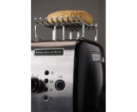 Тостер на 2 хлебца, черный, 5KMT221, KitchenAid