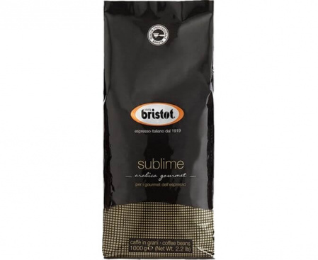 Кофе в зернах Sublime Arabica, 1 кг, Bristot