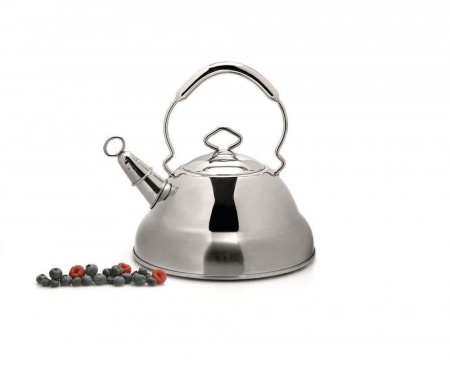 Чайник со свистком Harmony, 2,6 л, нержавеющая сталь, BergHOFF
