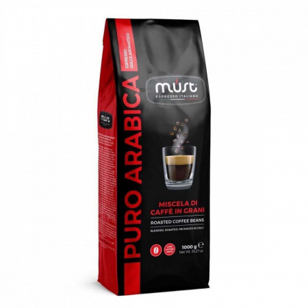 Кофе Must "Puro arabica", в зернах, 1000 гр