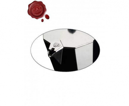 Кофеварка гейзерная (мока) AROMA VIP, на 6 чашек, алюминий, G.A.T.