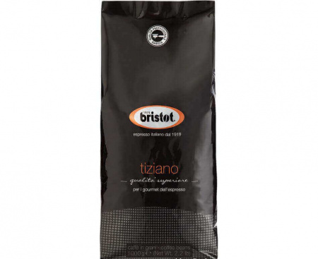 Кофе в зернах Tiziano, 1 кг, Bristot