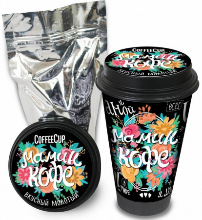 Кофе Chokocat CoffeeCup "Мамин кофе", молотый, 100 гр