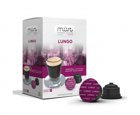 Кофе в капсулах DG Lungo, 16 шт., Must