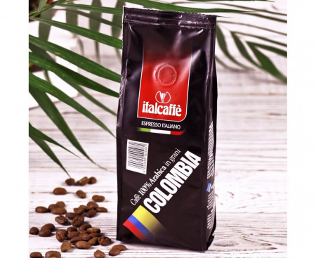 Кофе в зернах "Colombia", 1 кг, Italcaffe