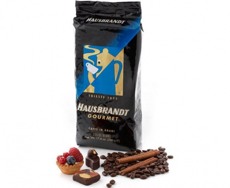 Кофе в зернах Gourmet (Гурмэ), в/у 0.5 кг, Hausbrandt