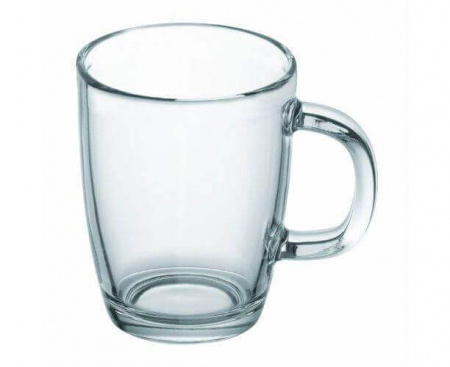 Кружка Bistro, 0.35 л, прозрачная, стекло, Bodum