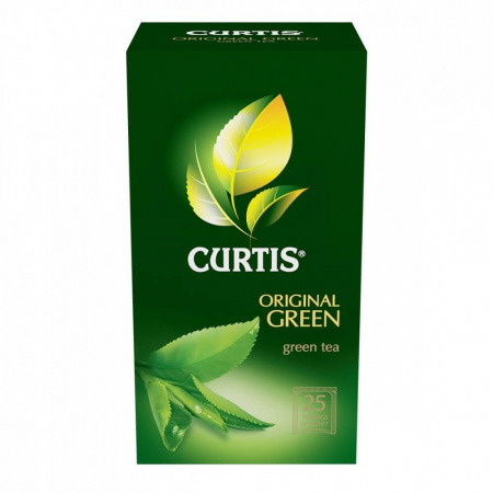 Чай Curtis "Original Green", зеленый, 25 сашетов