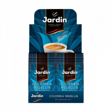 Кофе Jardin "Colombia Medelin", растворимый, 26 пакетиков