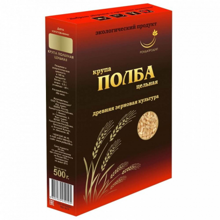 Крупа Рондапродукт "Полба", цельная, 500 гр